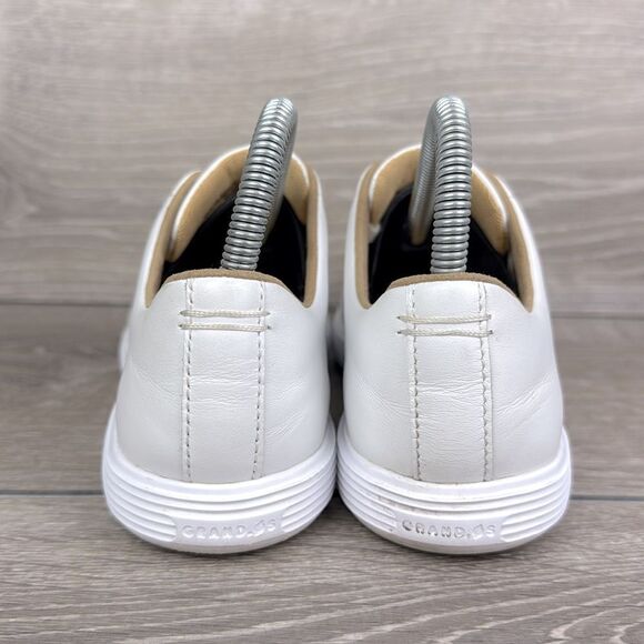 Cole Haan Grand Cross Court Women’s Sz 6.5B White Leather Low Top Sneakers - Picture 4 of 10